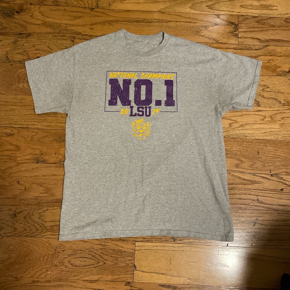 2019 NCAA National Football Champions LSU Tigers Shirt!
